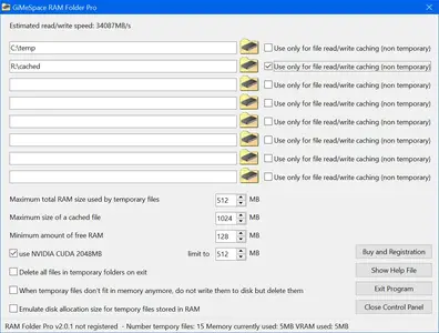 GiMeSpace RAM Folder Pro 2.2.2.40