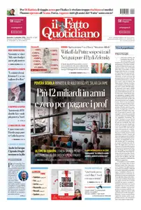 Il Fatto Quotidiano - 6 Settembre 2026