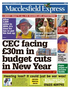 Macclesfield Express - 25 December 2024
