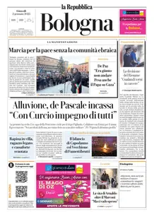 la Repubblica Bologna - 2 Gennaio 2025