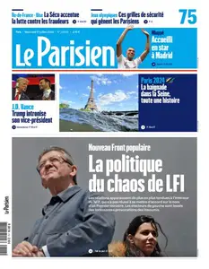 Le Parisien du Mercredi 17 Juillet 2024