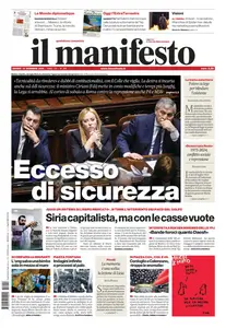 il Manifesto - 12 Dicembre 2024