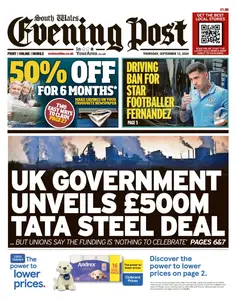 South Wales Evening Post - 12 September 2024