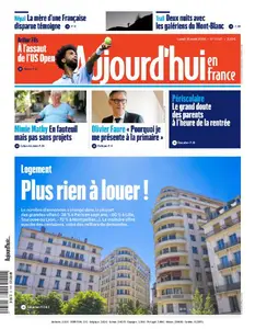 Aujourd’hui en France - 31 Août 2026