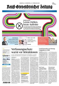 Neuss Grevenbroicher Zeitung - 22 Februar 2025