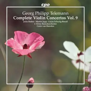 Julia Huber, Martin Jopp, Lucas Schurig-Breuß, L’Orfeo Barockorchester - Telemann: Complete Violin Concertos, Vol.9 (2025)