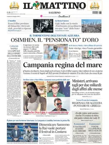 Il Mattino Salerno - 30 Giugno 2025