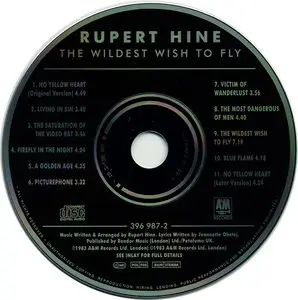 Rupert Hine - The Wildest Wish To Fly (1983) [Remastered 1991]