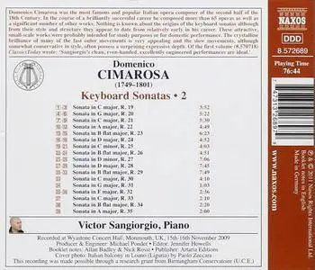 Victor Sangiorgio - Domenico Cimarosa: Keyboard Sonatas, Vol. 2 (2011)