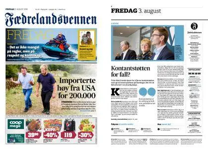 Fædrelandsvennen – 03. august 2018