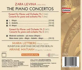 Maria Lettberg, Ariane Matiakh - Zara Levina: The Piano Concertos (2017)