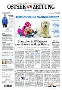 Ostsee Zeitung Rügen - 12. Dezember 2017