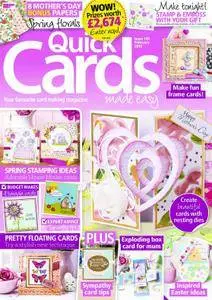 Quick Cards Made Easy - February 2016