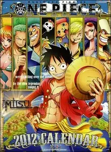 One Piece - Official Calendar 2012