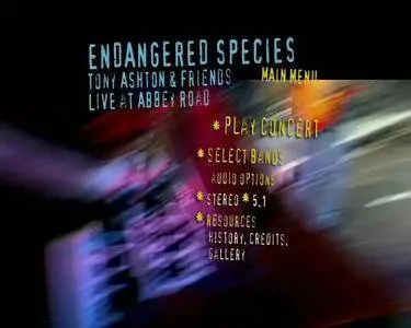 Tony Ashton And Friends - Endangered Species - Live At Abbey Road (2009) [2CD+DVD]