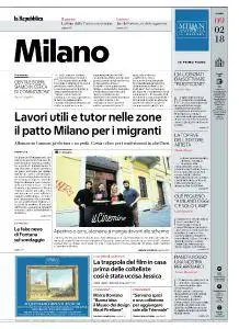 la Repubblica Milano - 9 Febbraio 2018