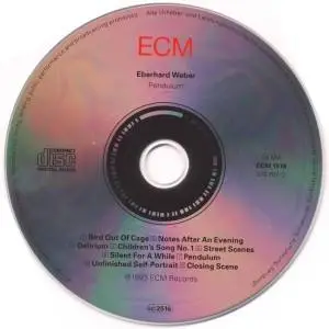 Eberhard Weber - Pendulum (1993) {ECM 1518}