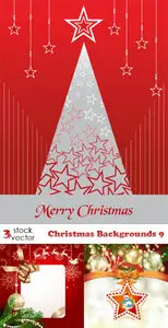 Vectors - Christmas Backgrounds 9