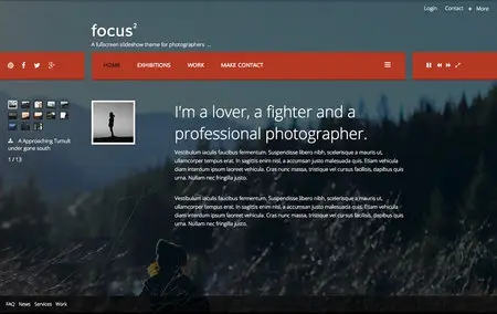 JoomlaBamboo - JB Focus 2 v1.0 - Fullscreen Joomla 3.x Theme