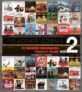 Vladimir Cosma Volume 2: 51 Bandes Originales Pour 51 Films (17CD Box Set, 2010)