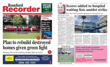 Romford Recorder – July 21, 2023