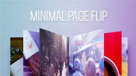 Minimal Page Flip - After Effects Project (Videohive)
