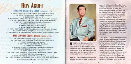 Roy Acuff - Sings American Folk Songs / Hand-Clapping Gospel Songs (1963) {2004 Ace Records CDCHD 999}