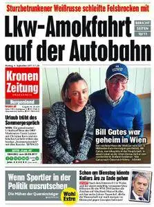 Kronen Zeitung Burgenland - 04. September 2017