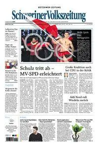 Schweriner Volkszeitung Bützower Zeitung - 10. Februar 2018