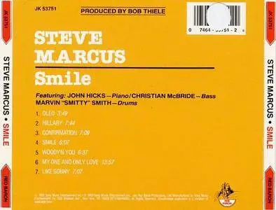 Steve Marcus - Smile (1993)