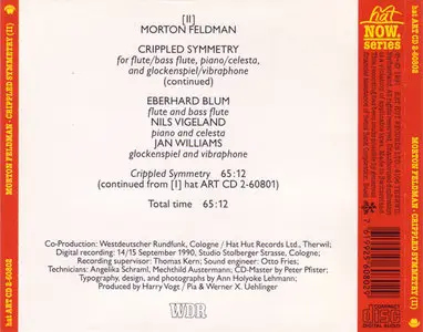 Morton Feldman - Why Patterns, Crippled Symmetry  [HatArt]