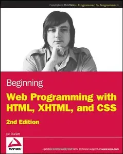 Beginning Web Programming with HTML, XHTML, and CSS (repost)