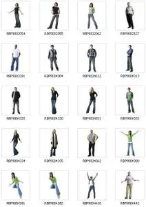 RubberBall - Adult Silhouettes 2 - Casual. CD4