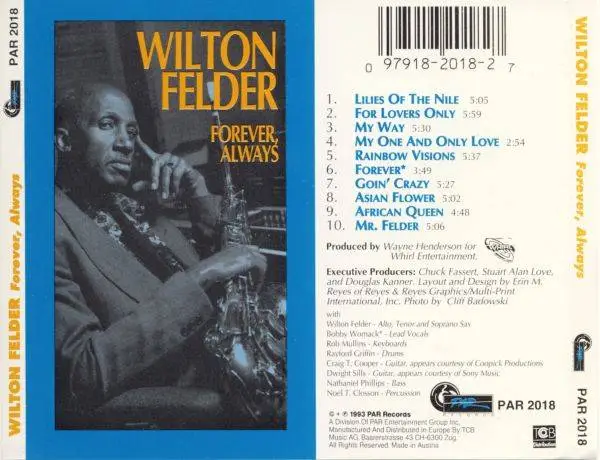 Wilton Felder - Forever, Always (1993) {PAR}