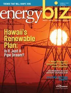 EnergyBiz Magazine - Winter 2016