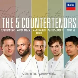 The 5 countertenors: Jommelli, Porpora, Galuppi, Handel, Myslivecek, J.C.Bach, Gluck, Hasse