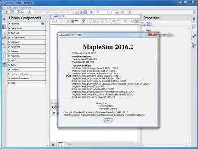 Maplesoft MapleSim 2016.2