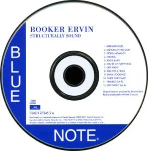Booker Ervin - Structurally Sound (1966) {Blue Note Connoisseur CD Series 27545 rel 2001}