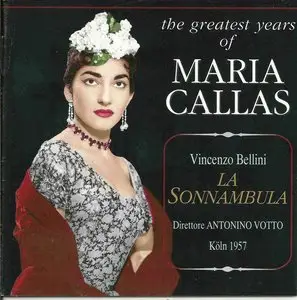 The Greatest Years of Maria Callas - Vincenzo Bellini: La Sonnambula (2CD, 1997)
