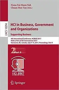 HCI in Business, Government and Organizations. Supporting Business, Part II