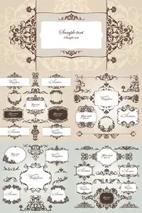 Calligraphic Design Elements 9