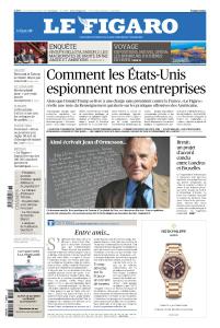 Le Figaro du Mercredi 14 Novembre 2018