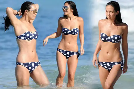 Myleene Klass - Bikini Candids in Caribe January 6, 2012