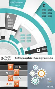 Vectors - Infographic Backgrounds