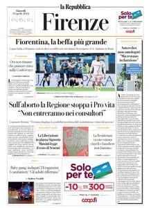la Repubblica Firenze - 25 Aprile 2024