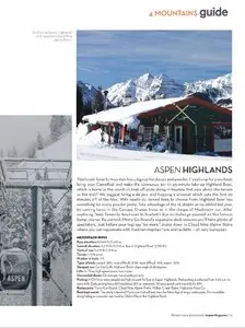 ASPEN Magazine - Winter Guide 2009-2010