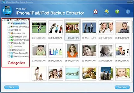 Vibosoft iPhone/iPad/iPod/Backup Extractor 5.0.0.1