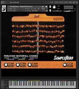 SampleHero Peruvian Waterfall Shell Chimes KONTAKT