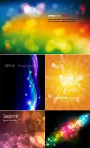 Colorful Abstract Vector Backgrounds 28