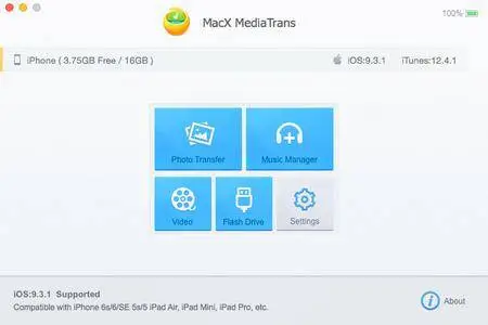 MacX MediaTrans 2.0 Mac OS X